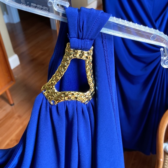 Jewel blue Laundry dress NWT size 8 - Picture 4 of 5